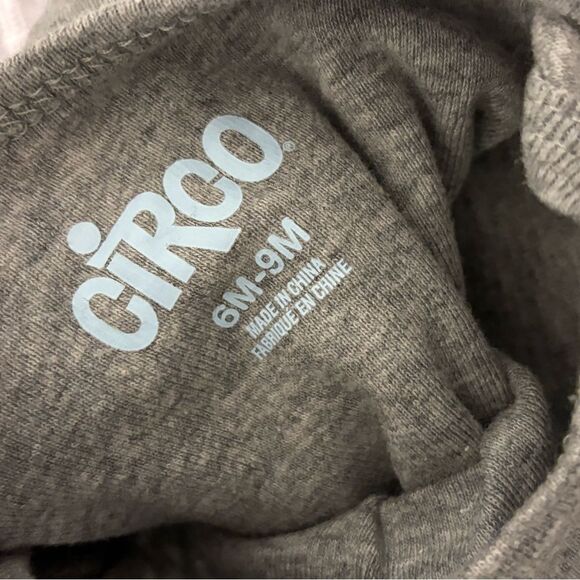 CIRCO | 4-Piece Onesies Pants Baby Set, Light Blue Grey White 6-9M - Picture 8 of 13